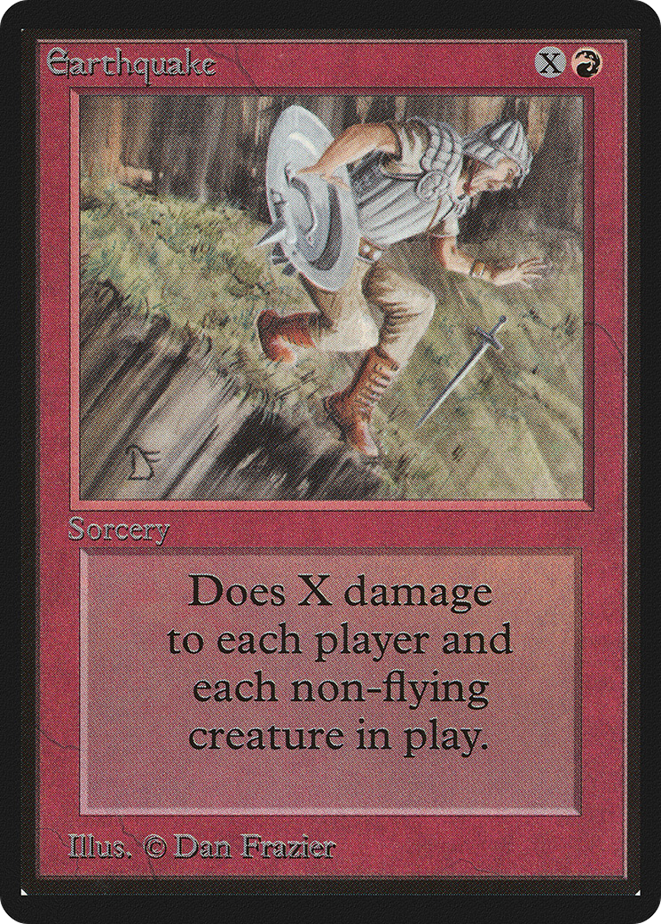 Earthquake (LEB-147) - Limited Edition Beta