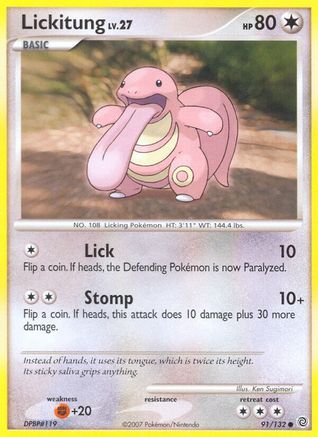 Lickitung (91/132) - Secret Wonders