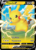 Pikachu V 86 264 Fusion Strike Holofoil