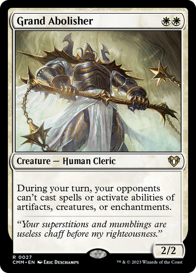 Grand Abolisher (CMM-027) - Commander Masters