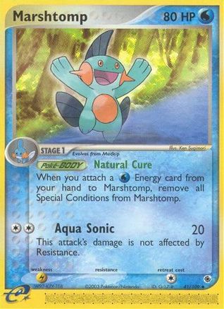 Marshtomp (41/109) - Ruby and Sapphire