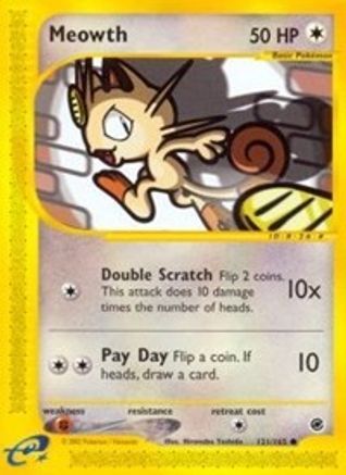 Meowth (121/165) - Expedition