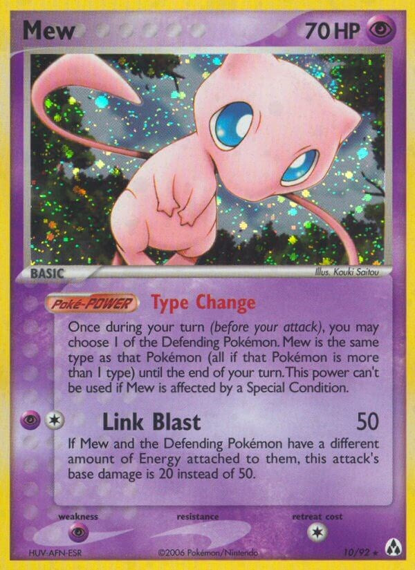 Mew - 10/92 - (Legend Maker)