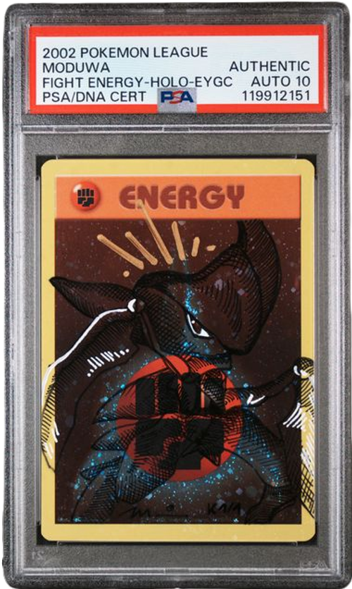 PSA AUTO 10 MODUWA KABUTOPS FIGHTING ENERGY-HOLO