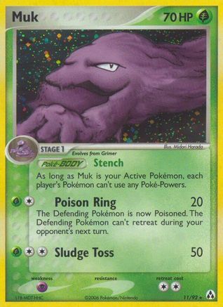 Muk (11/92) - Legend Maker Holofoil