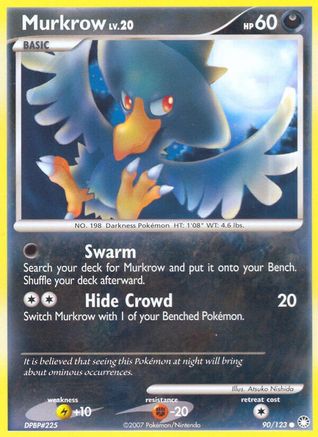 Murkrow (90/123) - Mysterious Treasures