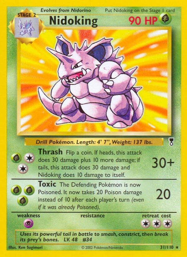 Nidoking - 031/110 - (Legendary Collection)