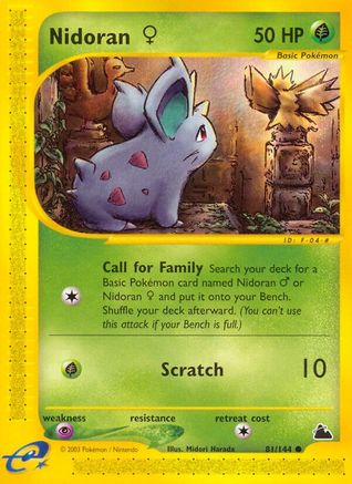 Nidoran F (81/144) - Skyridge