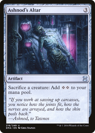 Ashnod's Altar (EMA-218) - Eternal Masters Foil