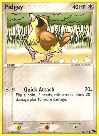 Pidgey (12/17) - POP Series 4