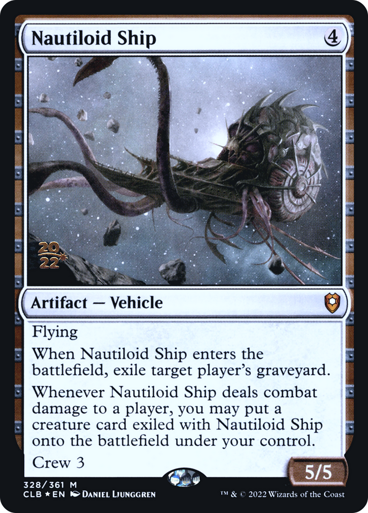 Nautiloid Ship (PRE-328S) - Battle for Baldur's Gate Promos Foil