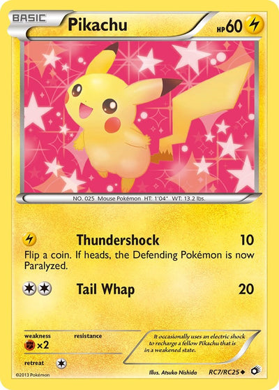 Pikachu - RC7/RC25 - (Legendary Treasures: Radiant Collection)
