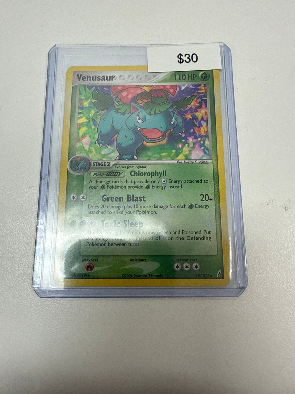 Pokemon Venusaur Holo #28/100