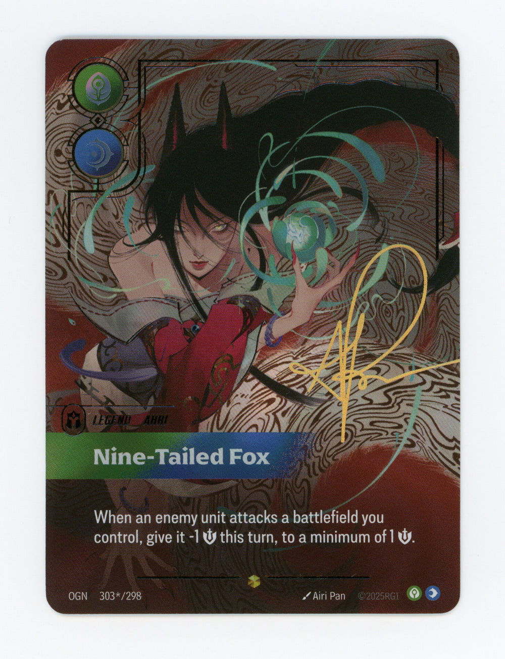Nine-Tailed Fox (Ahri) — Signature|Foil — ID 17426