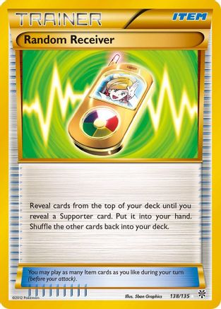 Random Receiver (138/135) - Plasma Storm Holofoil