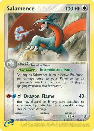 Salamence (19/97) - Dragon