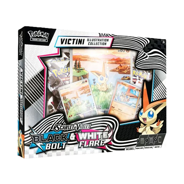Pokemon Scarlet & Violet Unova Victini Illustration Collection Box