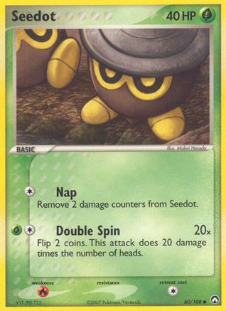 Seedot (60/108) - Power Keepers Reverse Holofoil