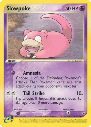 Slowpoke (45/95) - Team Magma vs Team Aqua
