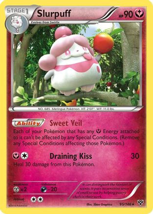 Slurpuff (95/146) - XY Base Set Holofoil