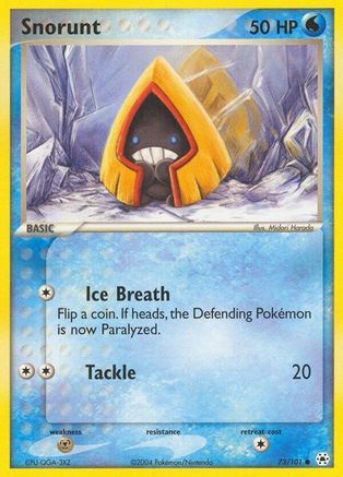 Snorunt (73/101) - Hidden Legends Reverse Holofoil