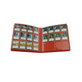 Casual Album 24-Pocket Card Binder Red