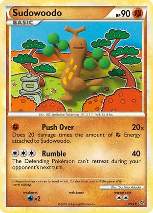 Sudowoodo (9/95) - Unleashed Holofoil