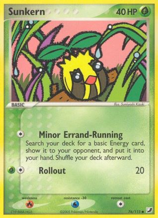 Sunkern (76/115) - Unseen Forces Reverse Holofoil