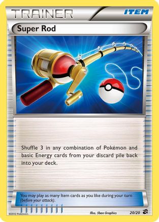 Super Rod (20/20) - Dragon Vault Holofoil