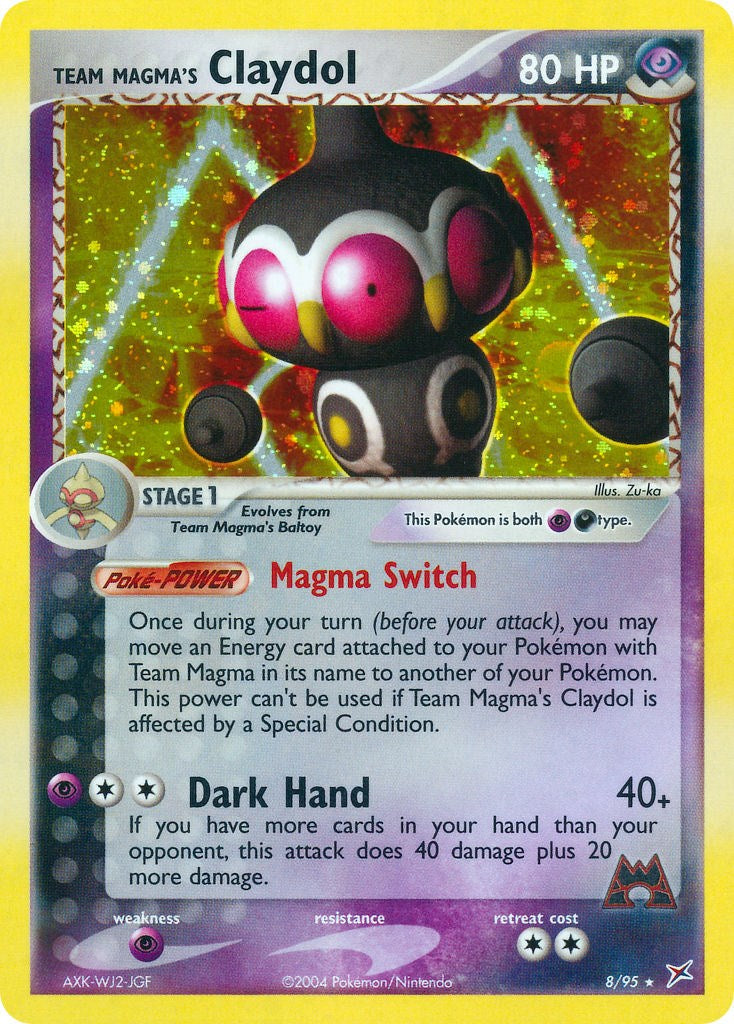 Team Magma's Claydol - 8/95 - 8/95 - (Team Magma vs Team Aqua)