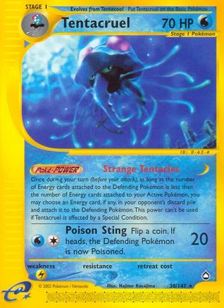 Tentacruel (38/147) - Aquapolis
