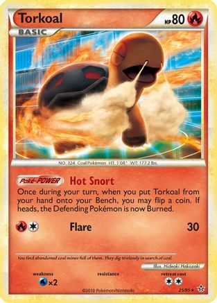 Torkoal (25/95) - Unleashed