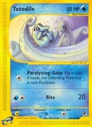 Totodile (135/165) - Expedition