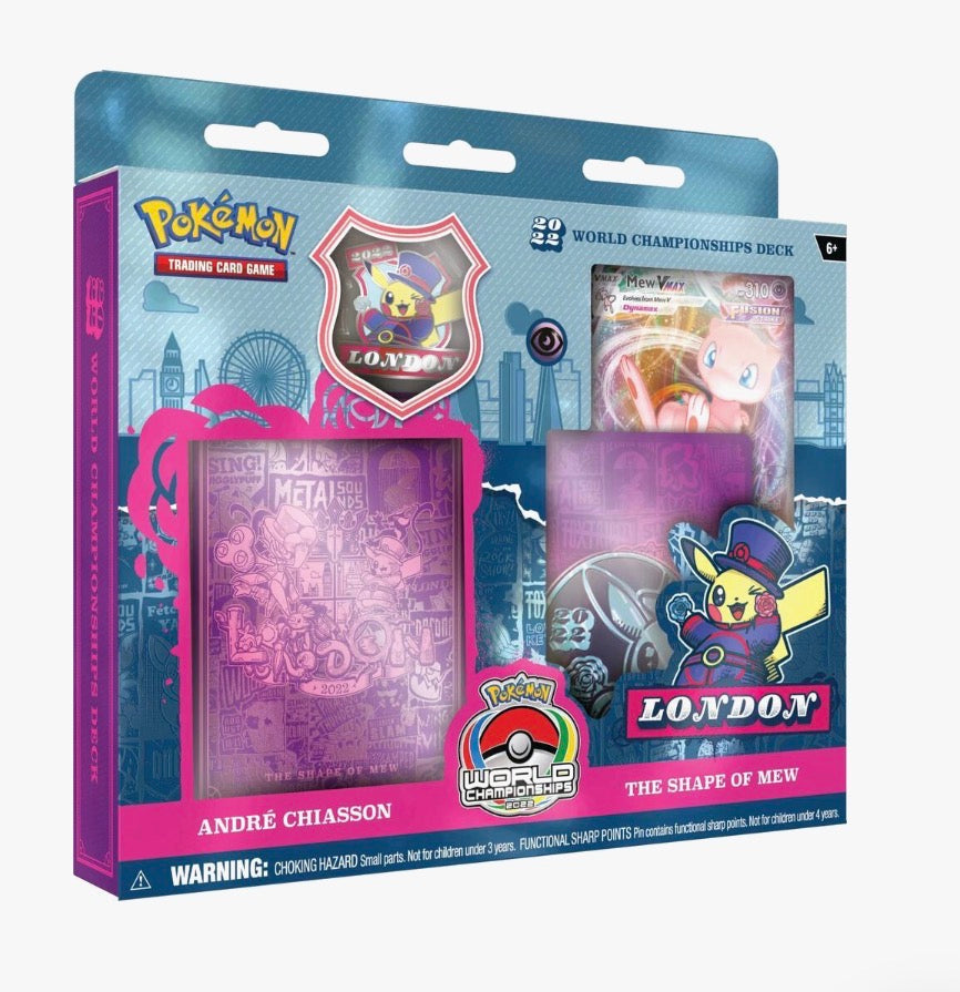 Pokemon: 2022 World Championship Deck: Andre Chiasson (The Shape of Mew) - World Championship Decks (WCD)