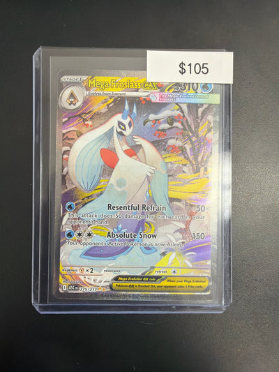 Pokemon Ascended Heroes Mega Froslass EX #275/217