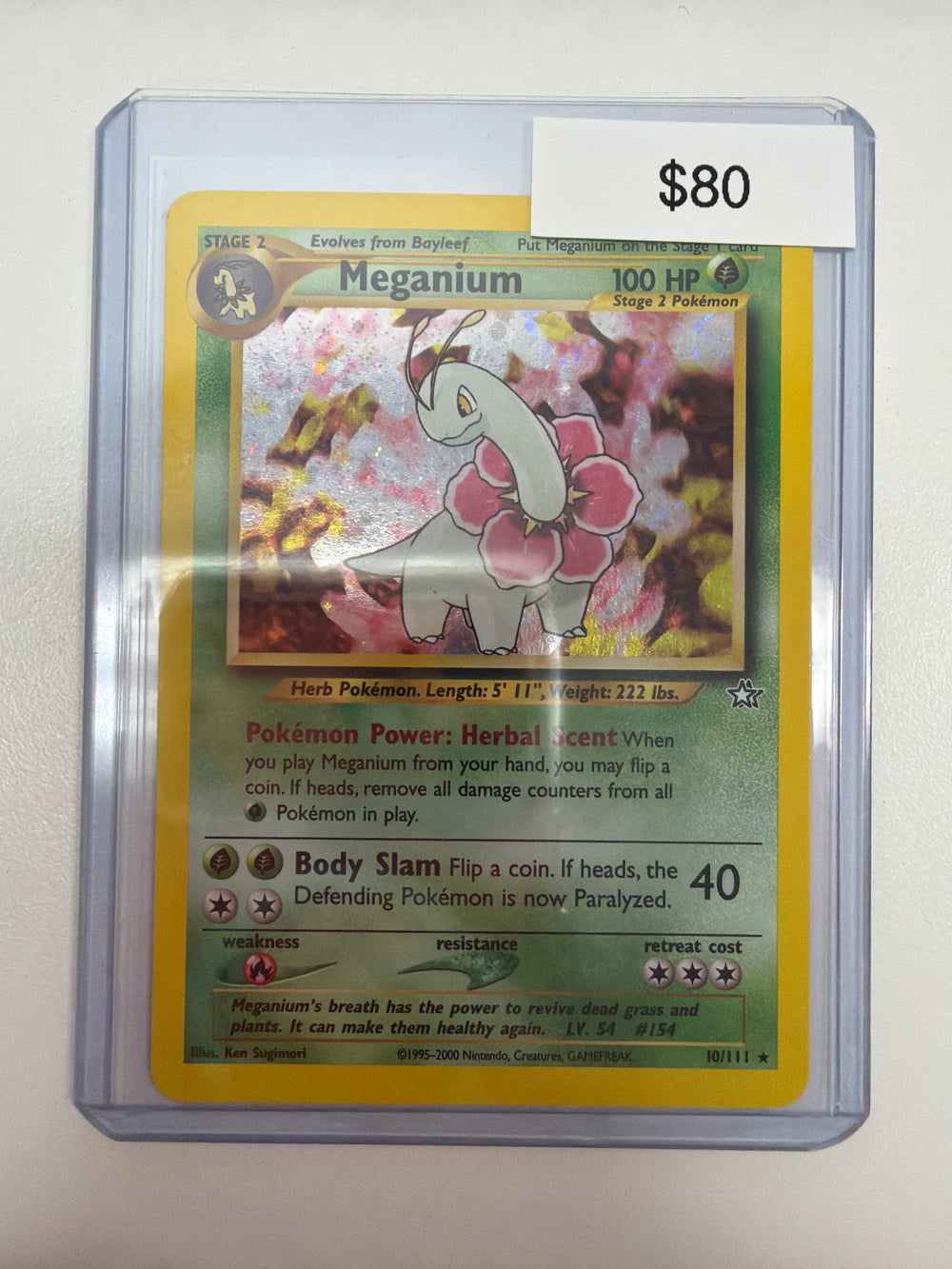 Pokemon Meganium 10/111