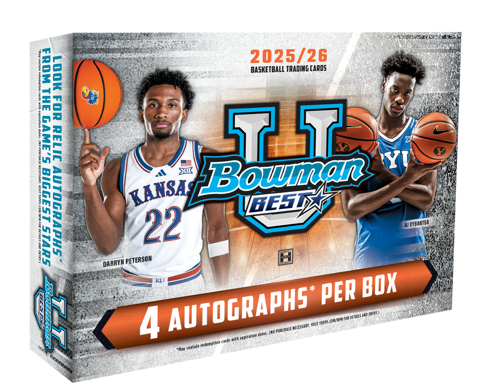 2025/26 Bowman University Best Basketball Hobby Box