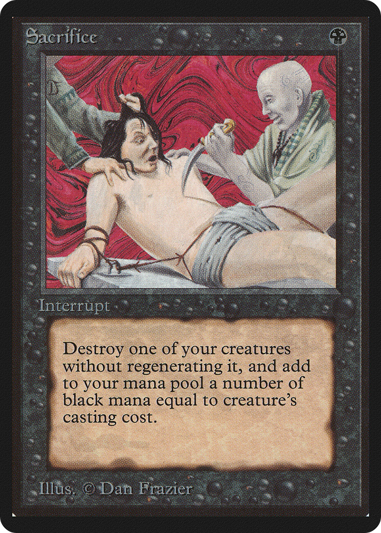 Sacrifice (LEB-125) - Limited Edition Beta