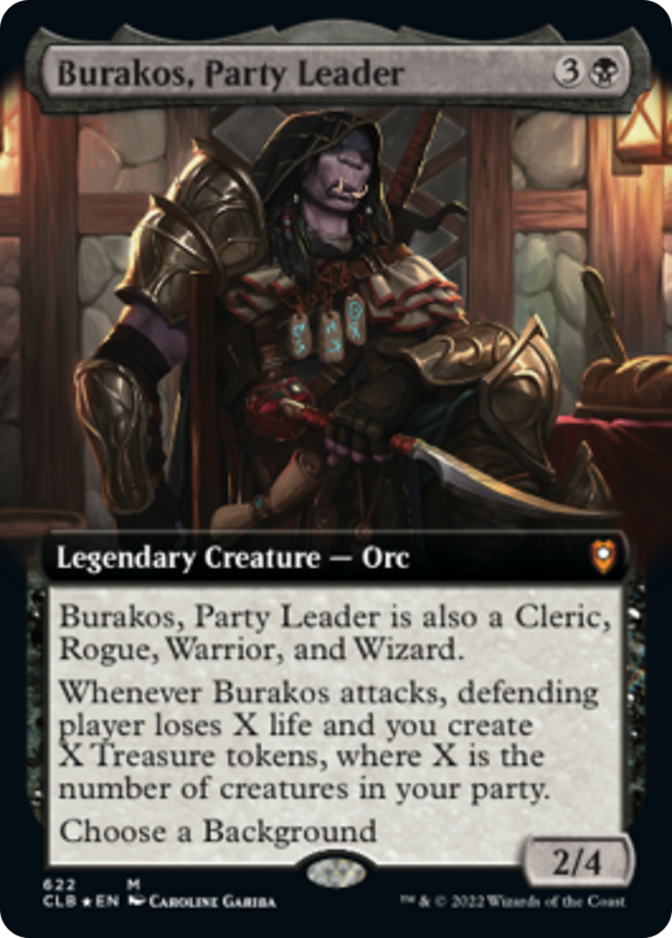 Burakos, Party Leader - Commander Legends: Battle for Baldur's Gate: (Extended Art) Foil