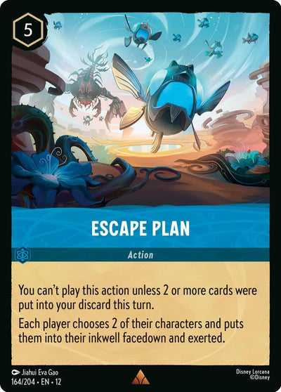 Escape Plan - 164/204 [Wilds Unknown] [Non-Foil]