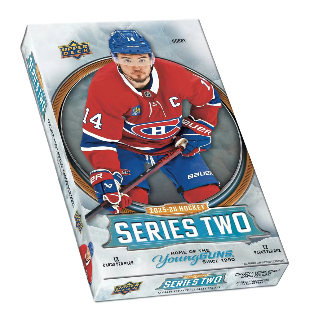 2025/26 Upper Deck Series 2 Hockey Hobby Box