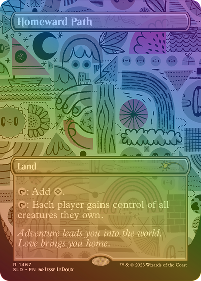 Homeward Path (SLD-1467â˜…) - Secret Lair Drop (Borderless) Foil
