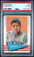 1961 Fleer Babe Ruth #75 PSA 6