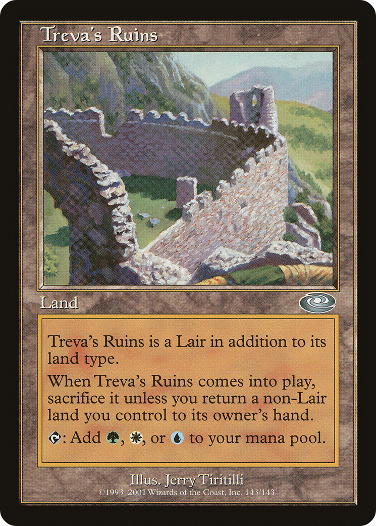 Treva's Ruins (PLS-143) - Planeshift Foil