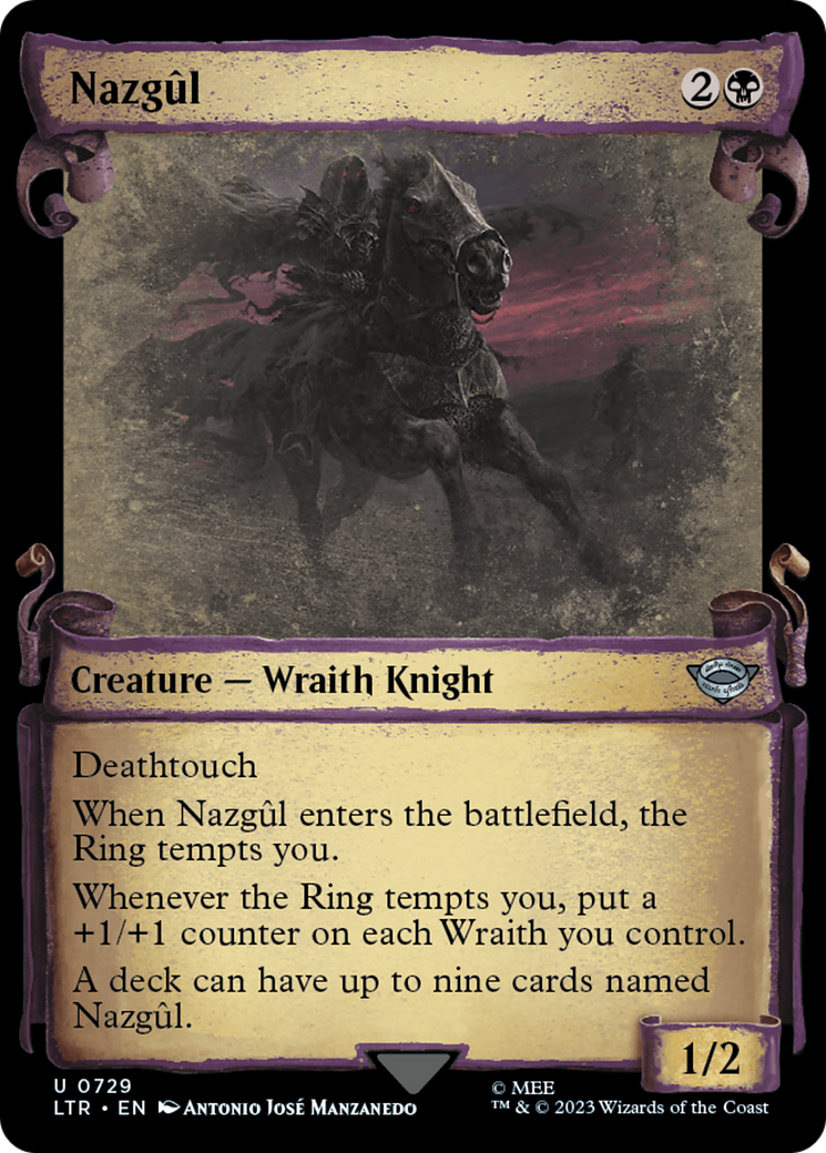 NazgÃ»l (LTR-729) - The Lord of the Rings: Tales of Middle-earth: (Showcase)