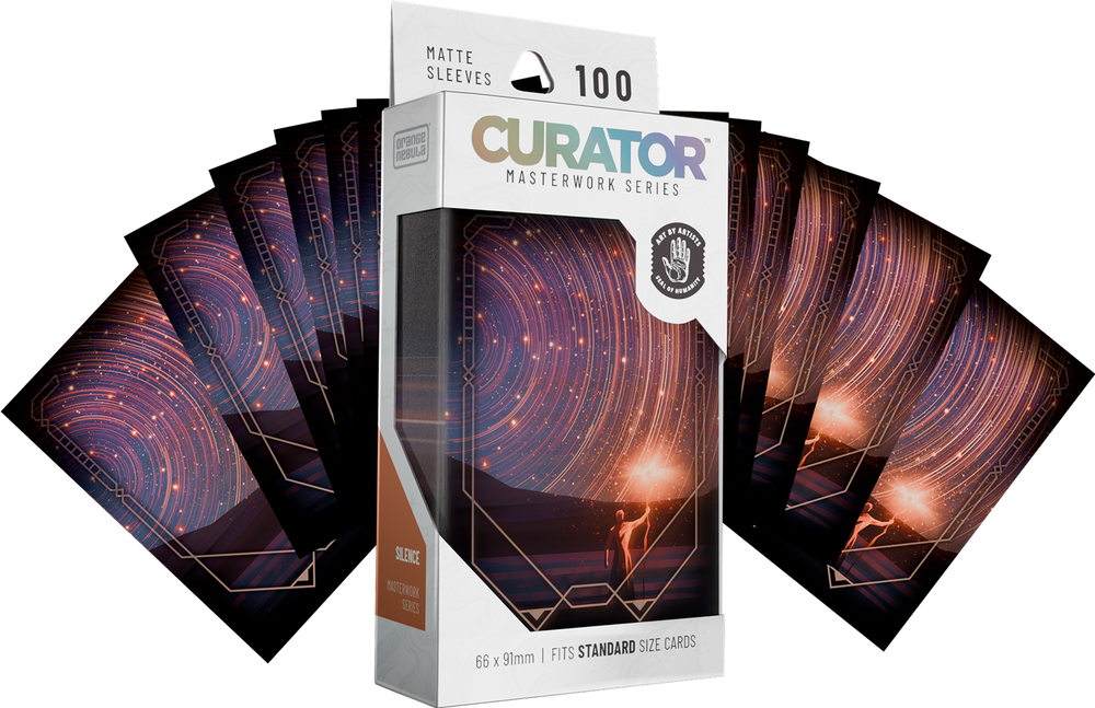 Curator Masterwork Series Sleeves - Standard Size - 100ct - Olga Tereshenko - Silence