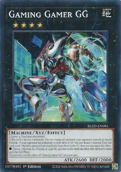 Gaming Gamer GG - BLZD-EN081 - Common - 1st Edition