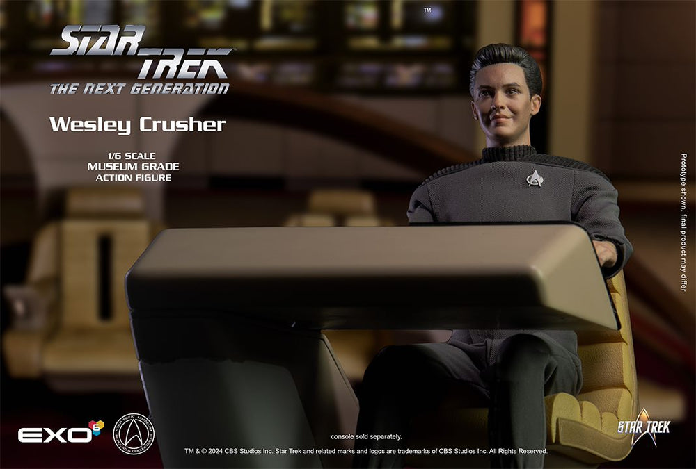 Exo-6 Star Trek: The Next Generation Wesley Crusher 1/6 Scale Museum Grade Figure
