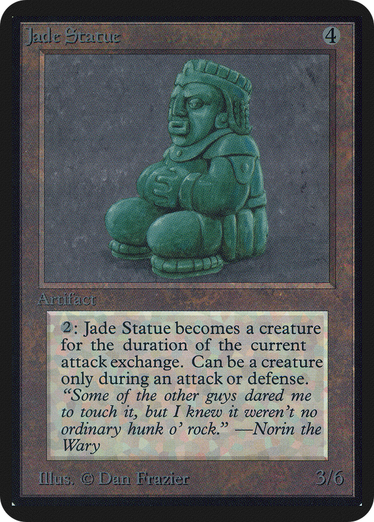 Jade Statue (LEA-253) - Limited Edition Alpha