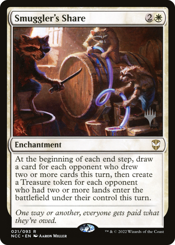 Smuggler's Share (PPSNC-21P) - New Capenna Commander Promos Foil